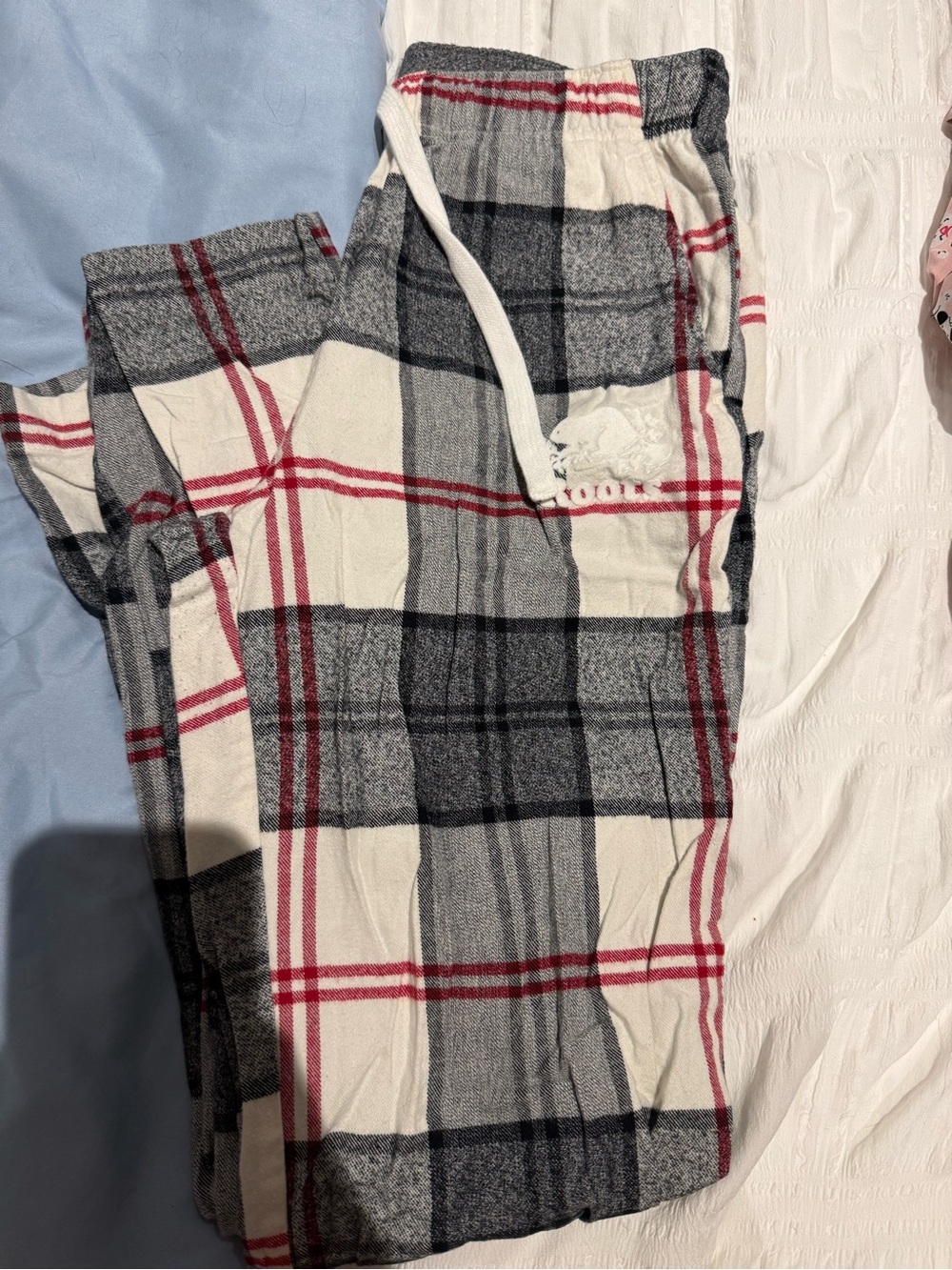 Roots plaid pyjama pants